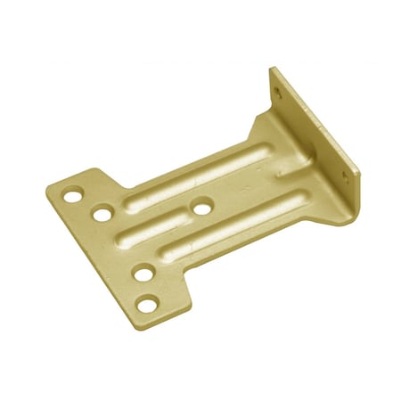 Corbin Russwin Door Closer Parallel Arm Bracket, 696 Satin Brass 188F41-8-696